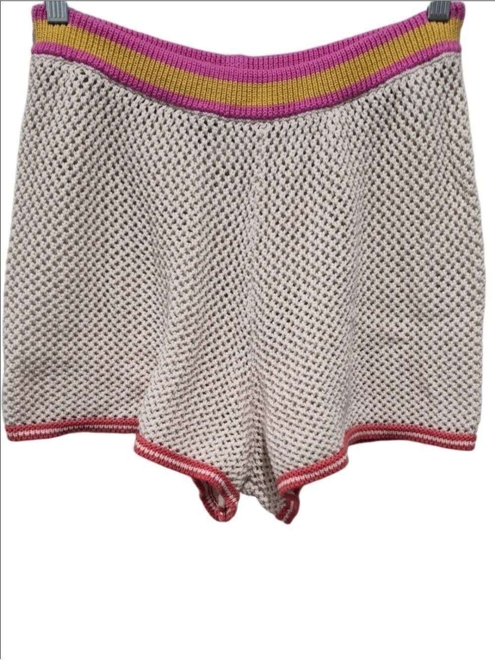 OFFLINE by Aerie Crochet Beach Shorts.